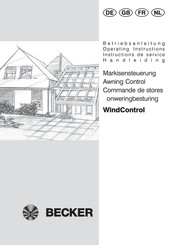 Becker WindControl Instructions De Service