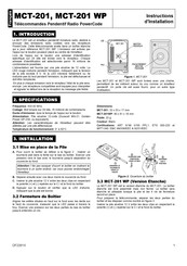 Visonic MCT-201 Instructions D'installation