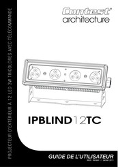 Contest architecture IPBLIND12TC Guide De L'utilisateur