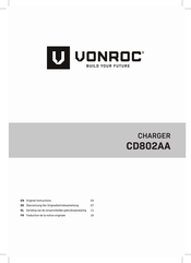 VONROC CD802AA Traduction De La Notice Originale