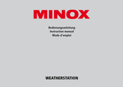 Minox WEATHERSTATION Mode D'emploi