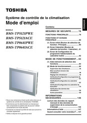Toshiba BMS-TP5121PWE Mode D'emploi