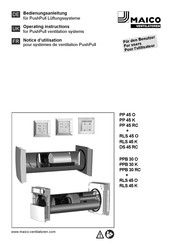 Maico PPB 30 RC Notice D'utilisation