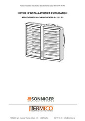 SONNIGER HEATER R1 Notice D'installation Et D'utilisation