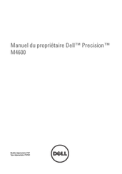 Dell Precision M4600 Manuel Du Propriétaire
