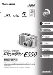 FujiFilm FinePix E550 Mode D'emploi
