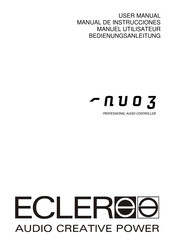 Ecler NUO2 Manuel Utilisateur