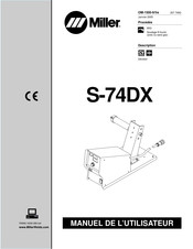 Miller S-74DX Guide De L'utilisateur