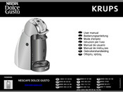 Nescafe Dolce Gusto KRUPS Mode D'emploi