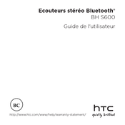 HTC BH S600 Guide De L'utilisateur