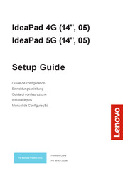 Lenovo IdeaPad Guide De Configuration