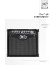 Peavey Rage 158 Mode D'emploi