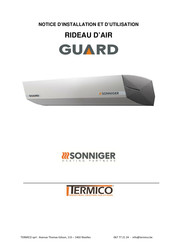 SONNIGER GUARD 150E Notice D'installation Et D'utilisation