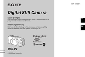Sony DSC-P2 Mode D'emploi