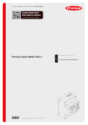 Fronius Smart Meter 63A-3 Instructions De Service