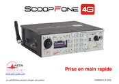 Aeta Audio Systems SCOOPFONE 4G Prise En Main Rapide