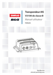 Simrad B&G V3100 Manuel Utilisateur