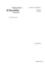 Electrolux ARTHUR MARTIN EKM 607702 Notice D'utilisation
