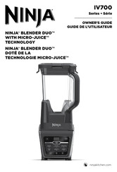 Ninja BLENDER DUO IV700 Série Guide De L'utilisateur