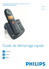 Philips XL355 Guide De Démarrage Rapide