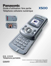 Panasonic X500 Guide D'utilisation