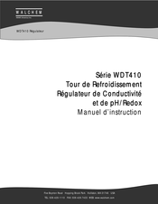 Walchem WDT410 Série Manuel D'instruction