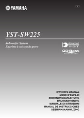 Yamaha YST-SW225 Mode D'emploi
