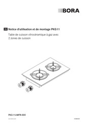 bora PKG11 Notice D'utilisation Et De Montage