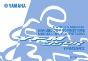 Yamaha YFM35RW 2006 Manuel Du Propriétaire