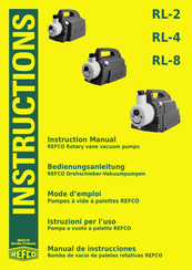 Refco RL-2-307-RS Mode D'emploi
