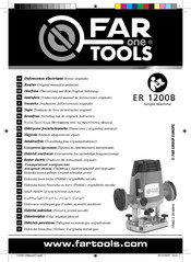 Far Tools One ER 1200B Notice Originale