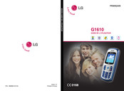 LG G1610 Guide De L'utilisateur