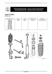 Saab 32 025 660 Instructions De Montage
