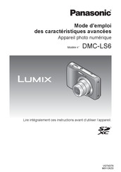Panasonic Lumix DMC-LS6E Mode D'emploi