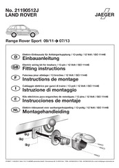 Jaeger 21190512J Instructions De Montage