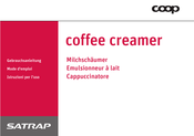 Satrap Coffee Creamer Mode D'emploi