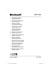 EINHELL GC-ET 4530 Instructions D'origine