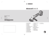 Bosch AdvancedGrind 18 Notice Originale