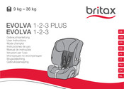 Britax EVOLVA 1-2-3 Mode D'emploi