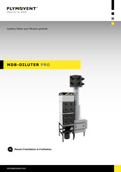 PLYMOVENT MDB-DILUTER PRO Manuel D'installation Et D'utilisation