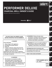 Weber Performer Deluxe Guide Du Propriétaire