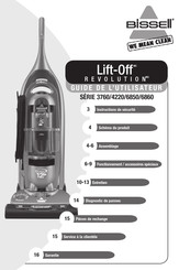 Bissell Lift-Off REVOLUTION 4220 Série Guide De L'utilisateur