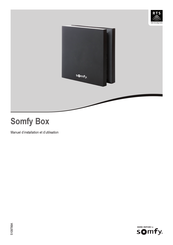 SOMFY Home Motion Box Manuel D'installation Et D'utilisation