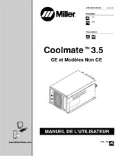 Miller Coolmate 3.5 Manuel De L'utilisateur