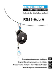 Mittelmann RG11-Hub A Mode D'emploi D'origine