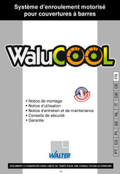 Walter WALU COOL Notice De Montage