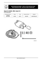 Saab 32 026 603 Instructions De Montage