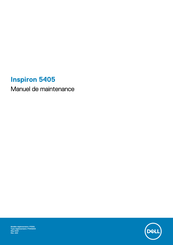Dell Inspiron 5405 Manuel De Maintenance