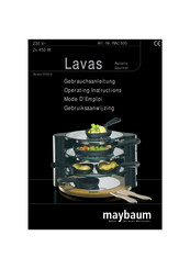 MAYBAUM Lavas Mode D'emploi