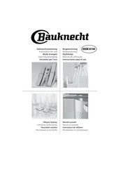 Bauknecht ESDE 8145 Mode D'emploi